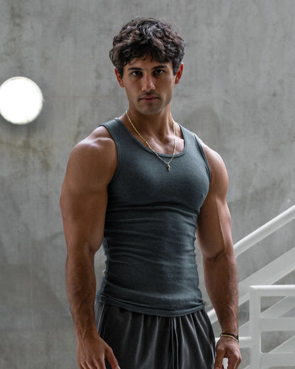 Premium Ultra-Soft Cotton Fitted Tank 3 Pack